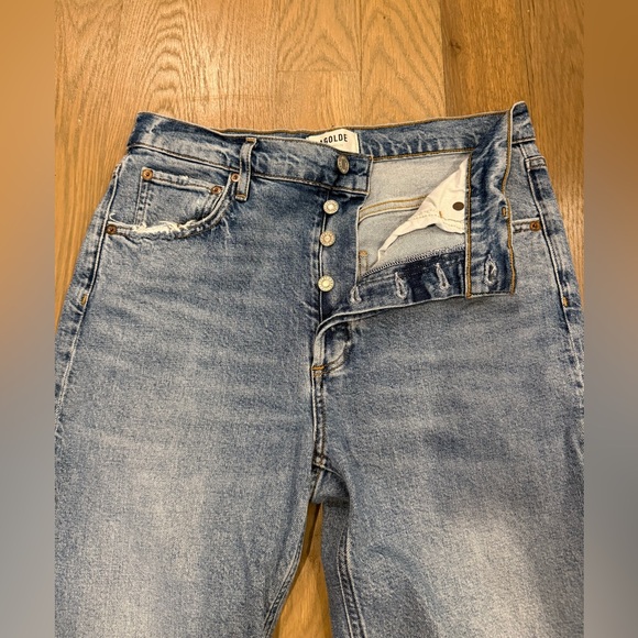Agolde Riley Crop Jeans - Picture 3 of 7